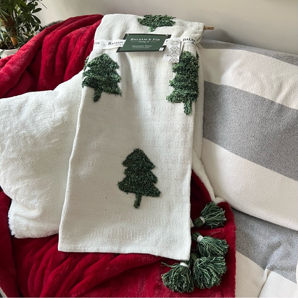 Christmas Tree Throw